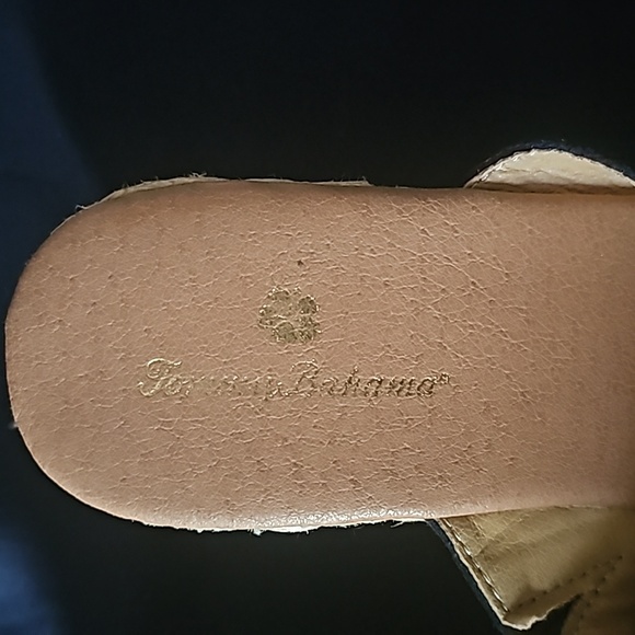 Navy Wedge Heel - Picture 4 of 6